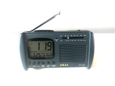 Rare AKAI AR-0305 Portable Clock Radio Mint
