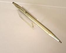 MAGNIFIQUE STYLO BILLE DE LA MARQUE CROSS ARGENT MASSIF NEUF DE STOCK MX349-350