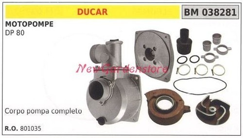 Corps ducar motopompe 80 - ducar,