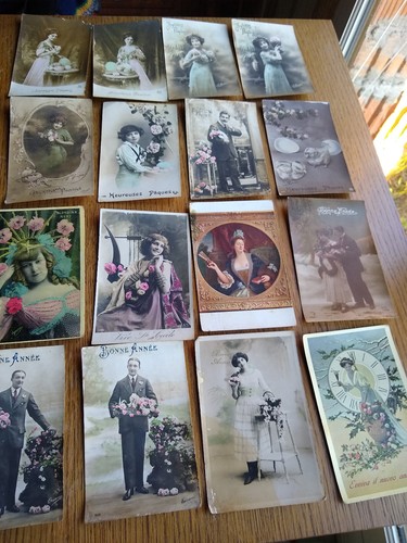 Lot anciennes cartes - lot, 16