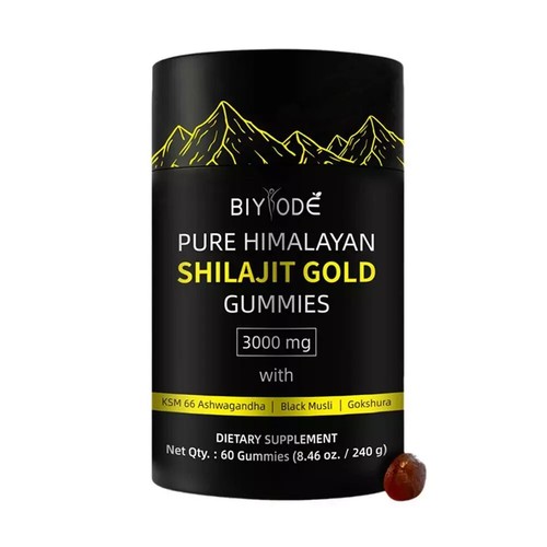 Pure shilajit resin gummies - pure,