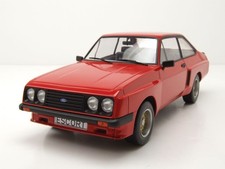 Ford Escort MK2 RS 2000 X-PACK 1977 Rouge Modèle Réduit 1:18 MCG
