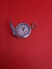 Ancienne boussole de poche d'aviation britannique Dennison Birmingham 1917