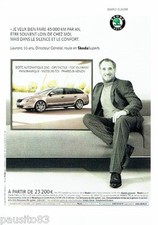 PUBLICITE ADVERTISING 116  2011  Skoda  Superb combi Praha Laurent