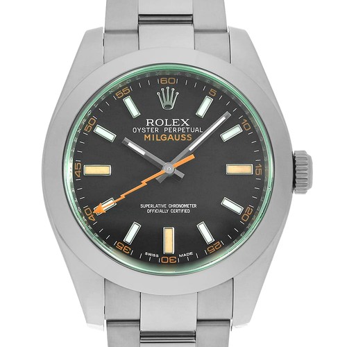 Rolex milgauss green glass - milgauss,