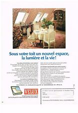 1977 VELUX ADVERTISEMENT roof window