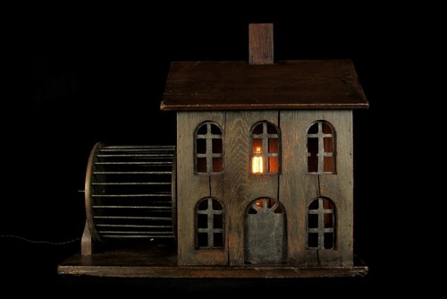 Ancienne cage rongeurs art - ancienne,