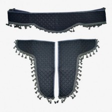 Rideaux éco-cuir rideaux gris