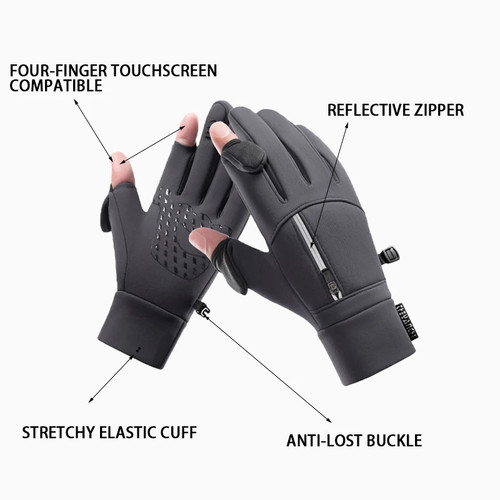 Gants hiver tactile