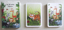 IdexCo Jungle Animals Theme Memory or Mistigri 55 Card Set