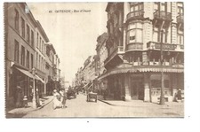 BELGIQUE  OSTENDE  RUE D OUEST
