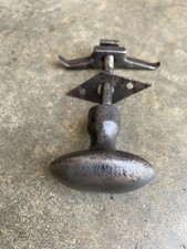 Ancienne poignée de porte en fer forgé,serrure ferrure penture heurtoir targette