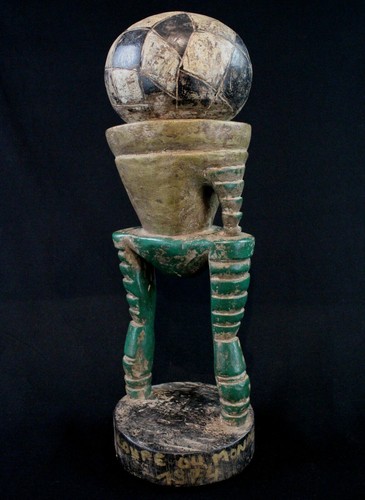 Art africain trophée coupe - trophée,