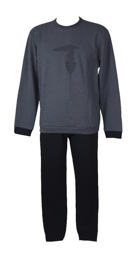 Pyjama polaire homme manches