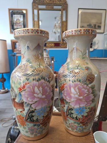 Paire vases japonais - paire, de