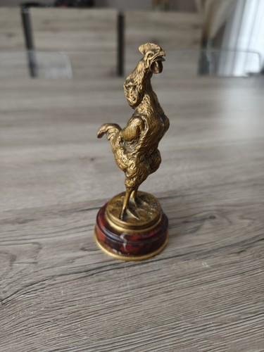 Original statuette coq en - de,