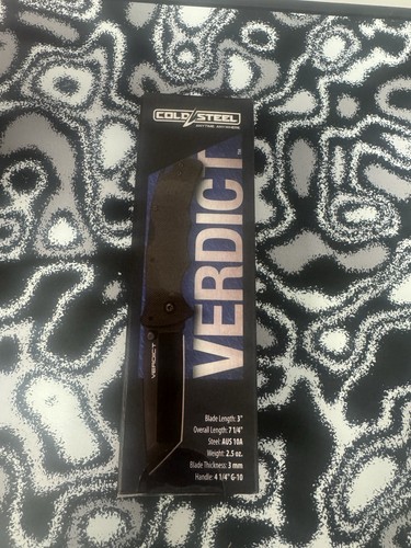 Cold steel verdict aus10a 3in - cold,