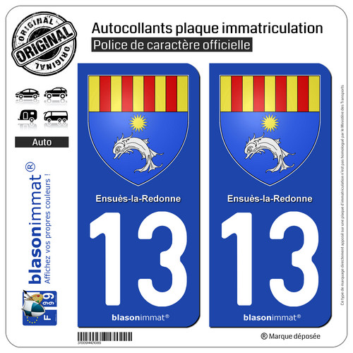 Sticker autocollant plaque - 2,