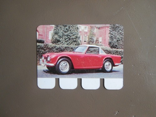 Triumph tr4 plaque métal - tr4, "plaque