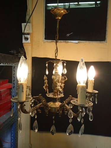 Beau lustre pampilles - a, 5