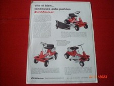 OLD ADVERTISING FLYER GILSON