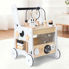 Trotteur en bois pour bébé