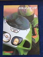 2000 Kawasaki Ninja ZX-7R Brochure