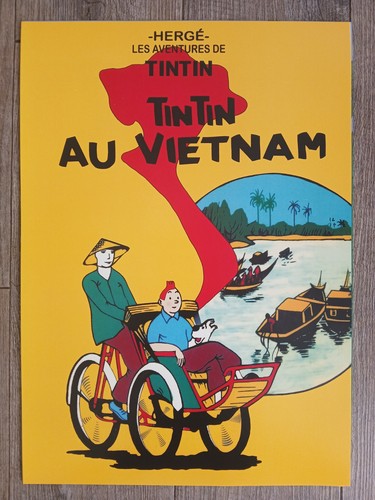 Affiche poster tintin au - -,