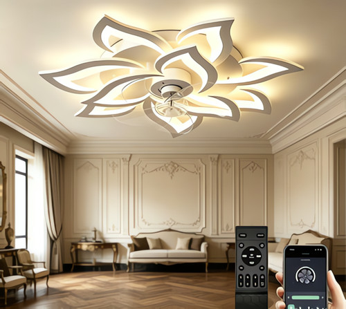 Lampe avec ventilateur - lampe,