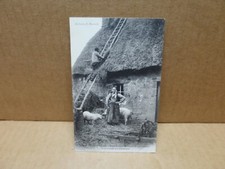 Brittany (22-29) Petits Métiers Popular Stubble Roofer Closeup