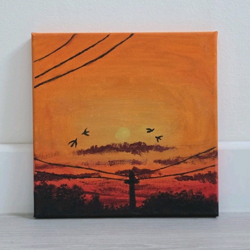 Peinture sur toile paysage