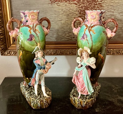Rare grande paire vases - grande,