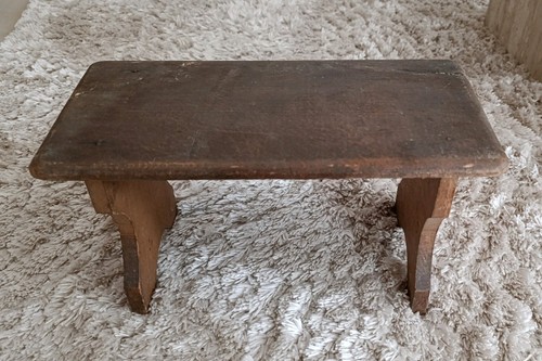Ancien petit tabouret bois - ancien,