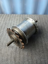 1940 Early Sturmey Archer AW 40H 18T 3 Speed Bicycle Hub For Parts Or Repair!