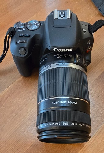 Canon sl2 dslr camera 2 - dslr, 24.2
