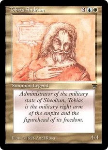 Magic mtg tobias andrion - magic,
