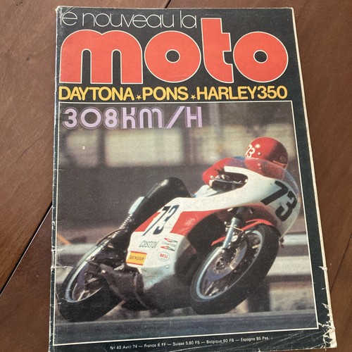 Moto 1974 harley - n°49, 350