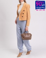 RRP€302 PIERO MORETTI Knit Trousers IT50 US14 XXL Cashmere & Merino Wool Blend 