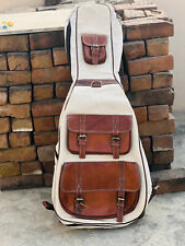 Étui de guitare en cuir