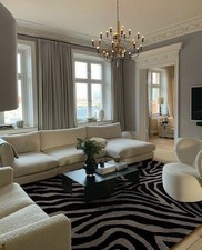 Zebra Zen touffeté à la main