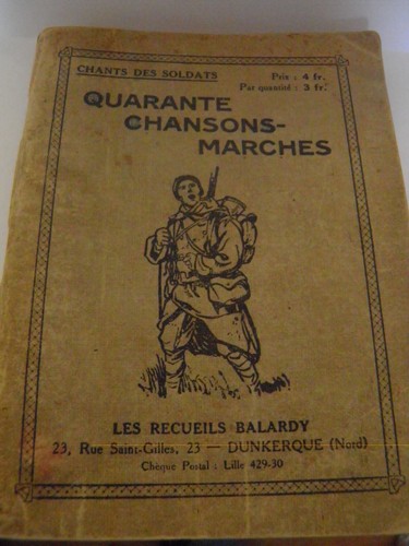 Livret chansons militaire - de,