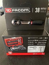 Facom RL.NANO1 Coffret de Douilles 1/4'' Carré  - 38 Pièces