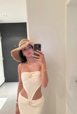 Robe longue sexy femme dos nu