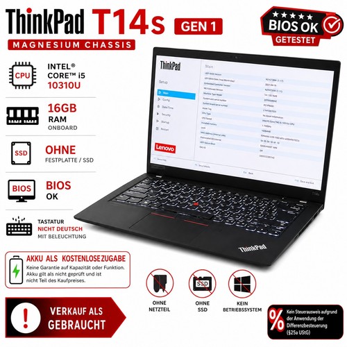 Lenovo thinkpad t14s - lenovo, gen
