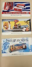 L&M Philip Morris Chesterfield 3 Zinc Metal Cigarette Advertising Plates