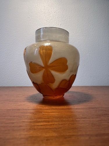 Vase gallé poli - vase, feu