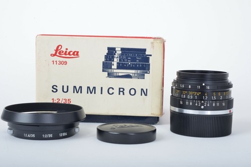 Leica summicron 35mm - m, 2