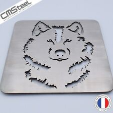 Dessous de Plat Loup en Inox