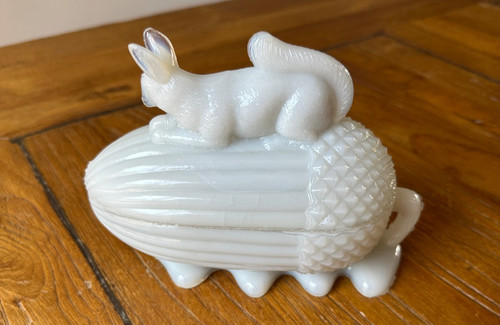 Boîte ancienne opaline - opaline, de
