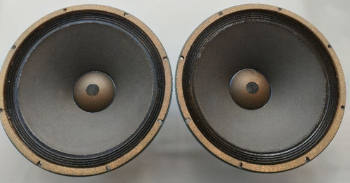Paire enceintes woofer - woofer, à